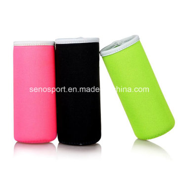 Bunte wasserdichte Neopren-Wasserflasche Koozie (SNBC08)